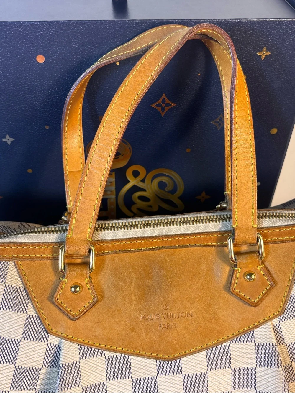 Louis Vuitton Azur Siracusa GM